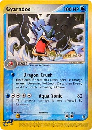 Gyarados - 32/97 (Prerelease) () [Promos: Nintendo Promos] Pokemon Single Pokémon