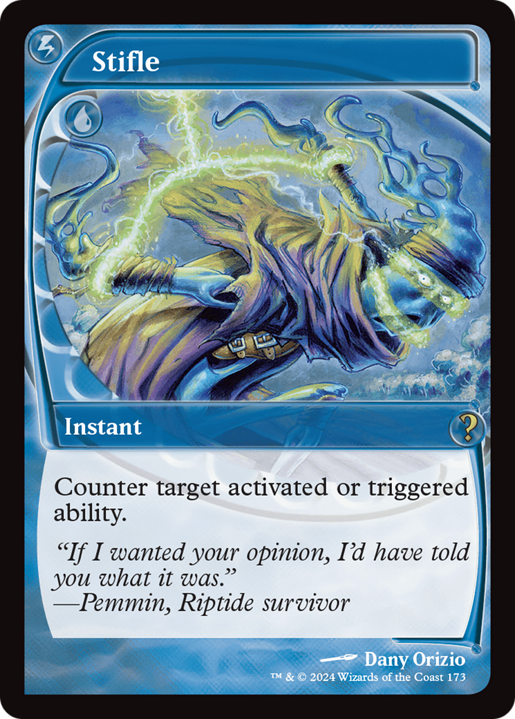 Stifle (Future Sight) (MB2-173) [Mystery Booster] Mystery Booster 2 Foil MTG Single Wizards of the Coast