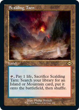 Scalding Tarn (Foil Etched) (MH2-439) [Modern Horizons 2] Foil MTG Single Wizards of the Coast