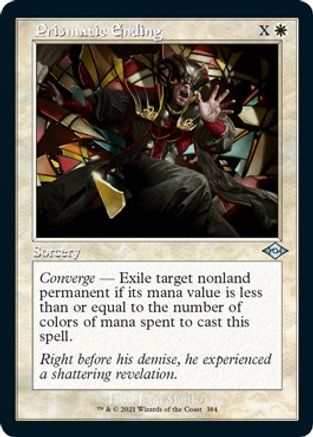 Prismatic Ending (Foil Etched) (MH2-384) [Modern Horizons 2] Foil MTG Single Wizards of the Coast