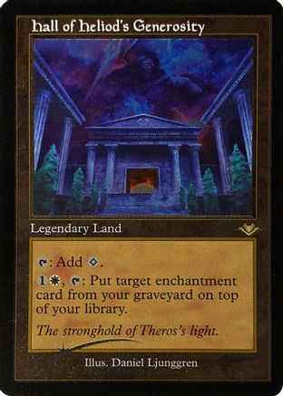 Hall of Heliod's Generosity (Foil Etched) (MH1-039) [Modern Horizons] Foil MTG Single Modern Horizons