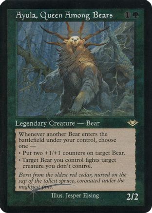 Ayula, Queen Among Bears (Foil Etched) (MH1-019) [Modern Horizons] Foil MTG Single Wizards of the Coast