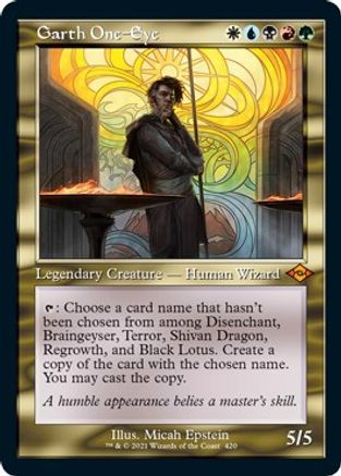 Garth One-Eye (Foil Etched) (MH2-420) [Modern Horizons 2] Foil