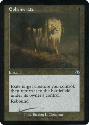 Ephemerate (Foil Etched) (MH1-001) [Modern Horizons] Foil MTG Single Wizards of the Coast