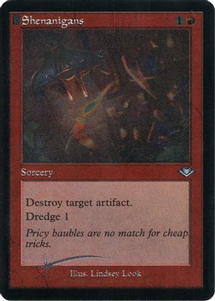 Shenanigans (Foil Etched) (MH1-018) [Modern Horizons] Foil MTG Single Modern Horizons