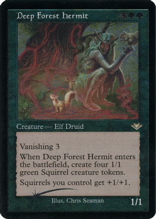 Deep Forest Hermit (Foil Etched) (MH1-020) [Modern Horizons] Foil MTG Single Wizards of the Coast