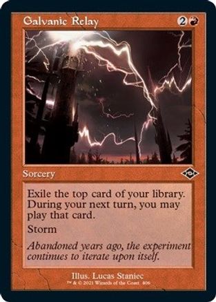 Galvanic Relay (Foil Etched) (MH2-406) [Modern Horizons 2] Foil MTG Single Wizards of the Coast