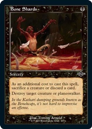 Bone Shards (Foil Etched) (MH2-395) [Modern Horizons 2] Foil MTG Single Wizards of the Coast