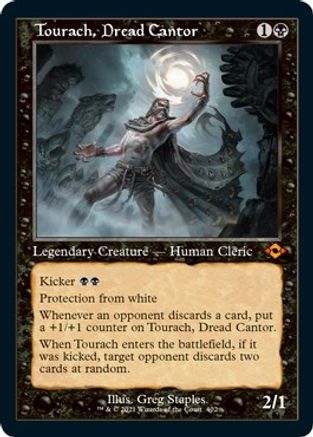 Tourach, Dread Cantor (Foil Etched) (MH2-402) [Modern Horizons 2] Foil MTG Single Wizards of the Coast