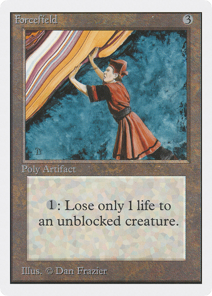Forcefield (2ED-) [Oldschool] Unlimited Edition MTG Single Wizards of the Coast