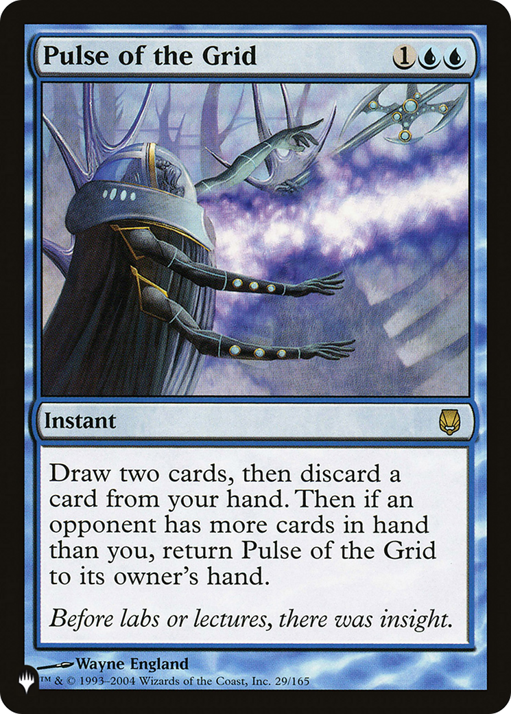 Pulse of the Grid (LIST-DST-29) [Mystery Booster] The List MTG Single Wizards of the Coast
