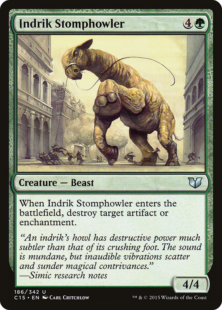 Indrik Stomphowler (C15-186) [Commander 2015] MTG Single Wizards of the Coast