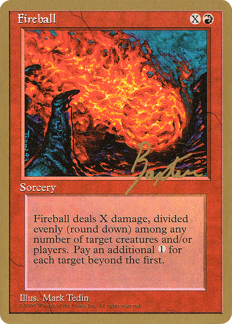 Fireball (WCD-GB192) [Misc] Pro Tour Collector Set MTG Single Wizards of the Coast
