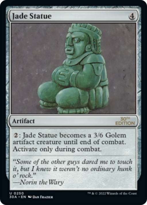 Jade Statue (30A-250) [30th Anniversary Edition] MTG Single Wizards of the Coast