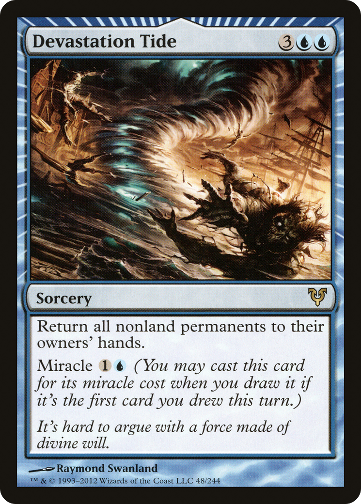 Devastation Tide (AVR-048) [Avacyn Restored] MTG Single Wizards of the Coast