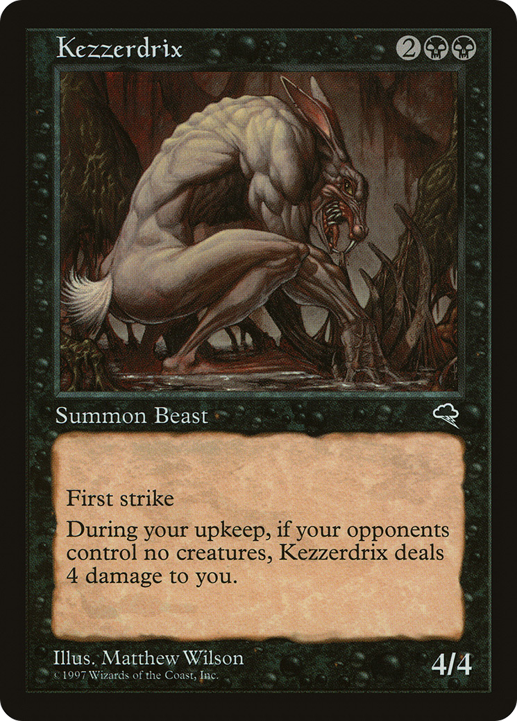 Kezzerdrix (TMP-139) [Tempest] MTG Single Wizards of the Coast
