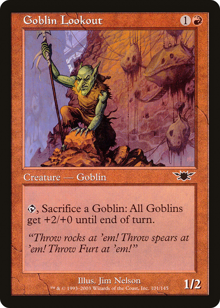 Goblin Lookout (LGN-101) [Legions] MTG Single Wizards of the Coast