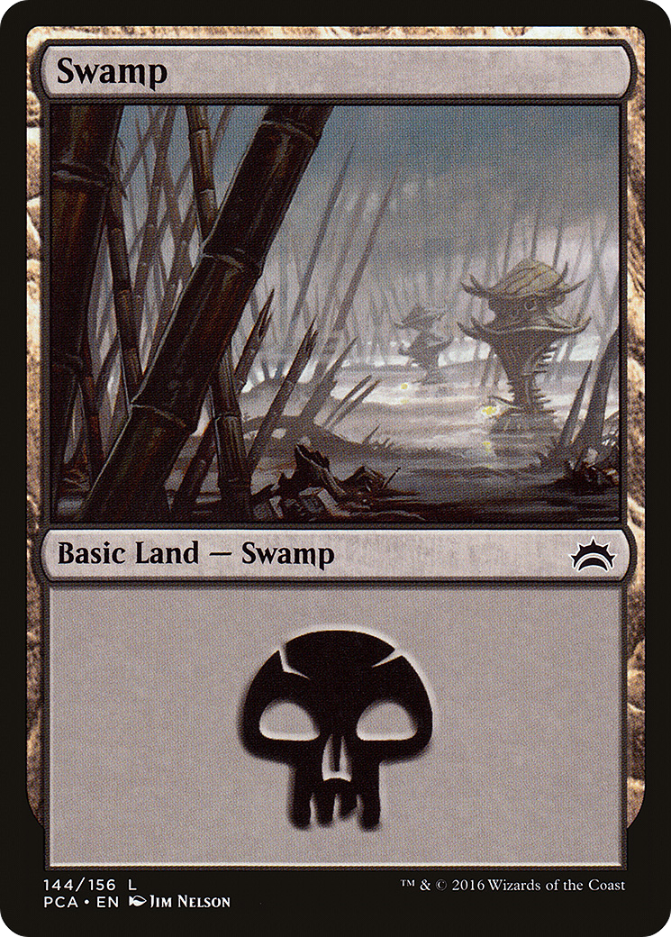 Swamp (144) (PCA-144) [Misc] Planechase Anthology MTG Single Wizards of the Coast