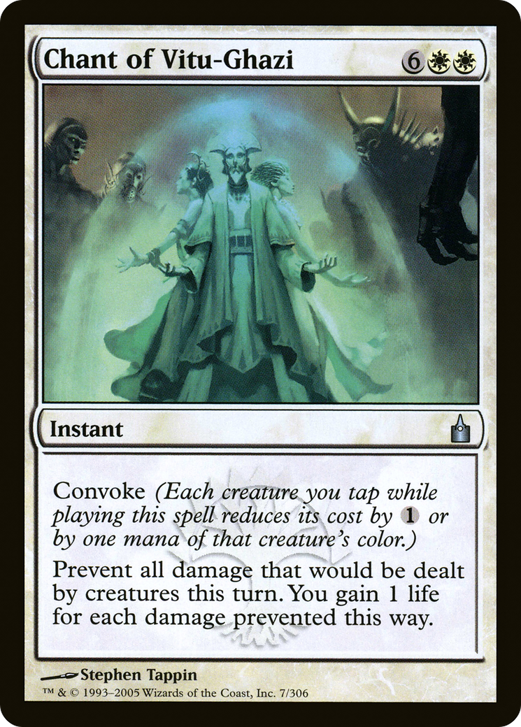 Chant of Vitu-Ghazi (RAV-007) [Ravnica: City of Guilds] MTG Single Wizards of the Coast