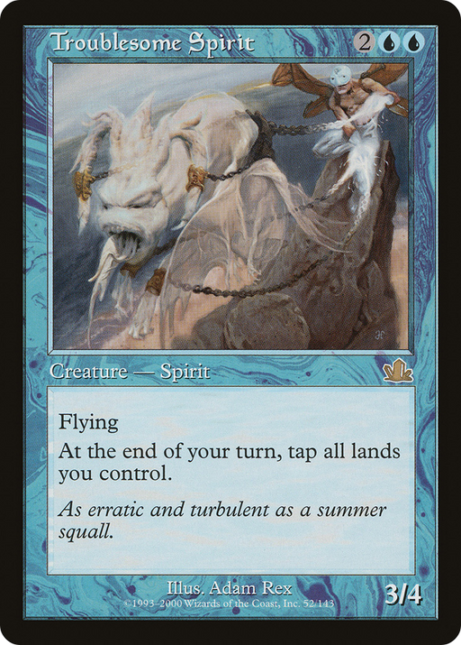 Troublesome Spirit (PCY-052) [Prophecy] MTG Single Wizards of the Coast