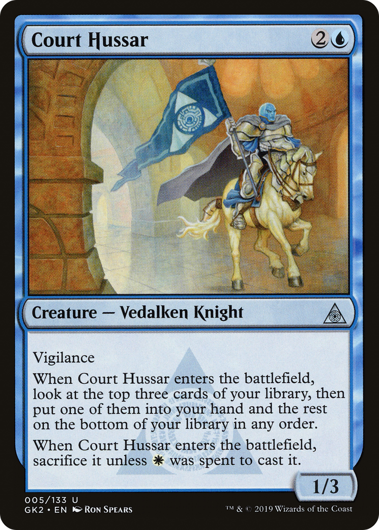 Court Hussar (GK2-005) [Misc] RNA Guild Kit MTG Single Wizards of the Coast