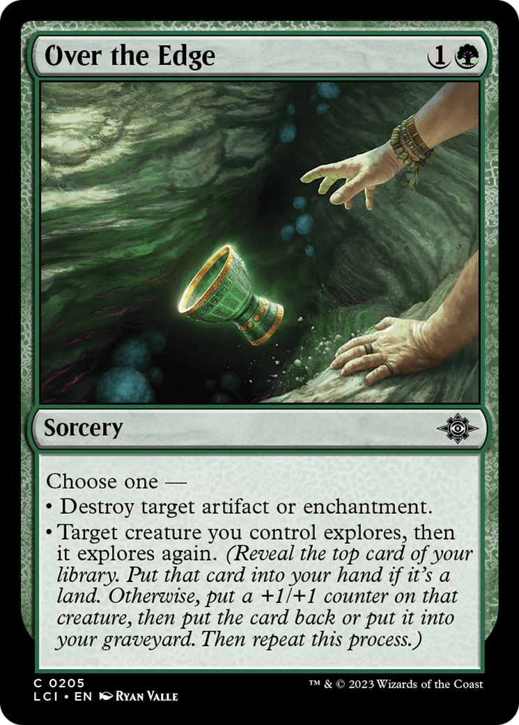 Over the Edge (LCI-205) [The Lost Caverns of Ixalan] Foil MTG Single Wizards of the Coast