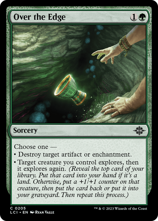 Over the Edge (LCI-205) [The Lost Caverns of Ixalan] Foil MTG Single Wizards of the Coast