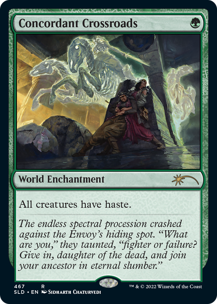 Concordant Crossroads (SLD-467) [Secret Lair] Drop MTG Single Wizards of the Coast