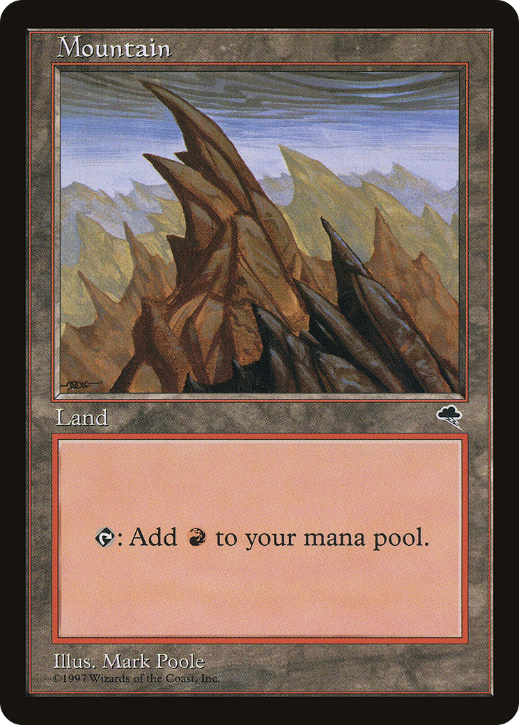 Mountain (TMP-346) [Tempest] MTG Single Wizards of the Coast