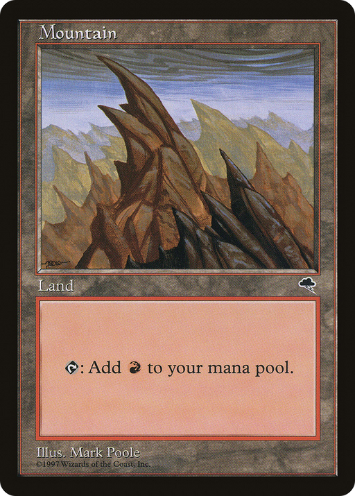 Mountain (TMP-346) [Tempest] MTG Single Wizards of the Coast