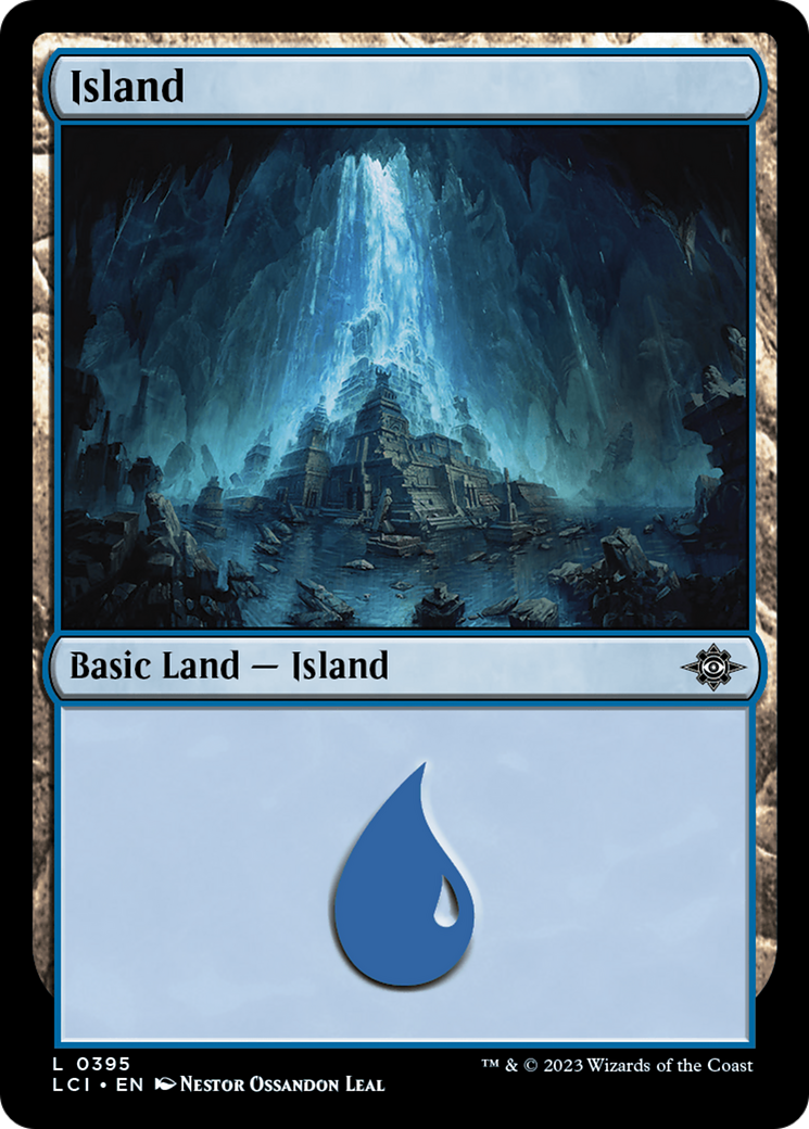 Island (0395) (LCI-395) [The Lost Caverns of Ixalan] Foil MTG Single Wizards of the Coast