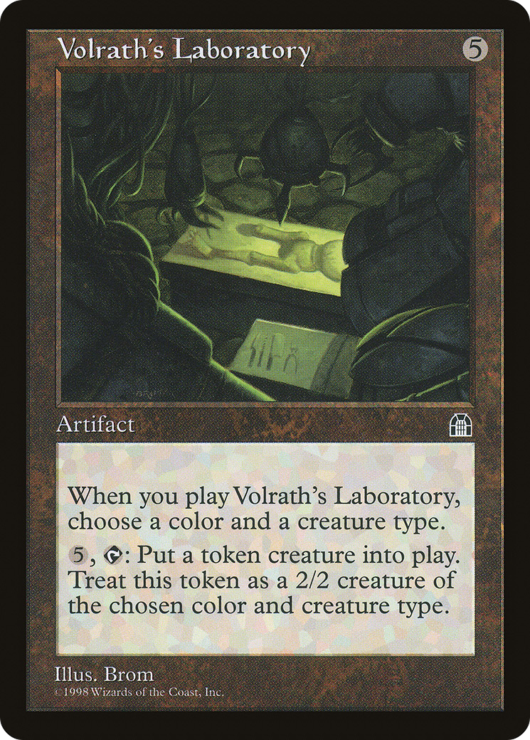 Volrath's Laboratory (STH-142) [Stronghold] MTG Single Wizards of the Coast
