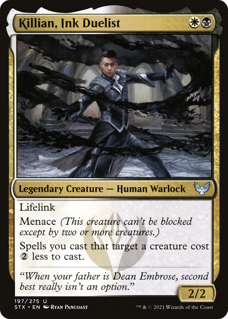 Killian, Ink Duelist (STX-197) [Strixhaven: School of Mages] Foil MTG Single Wizards of the Coast