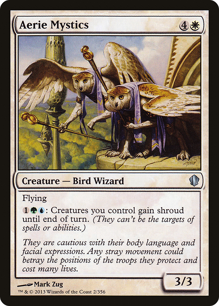 Aerie Mystics (C13-002) [Commander 2013] MTG Single Wizards of the Coast