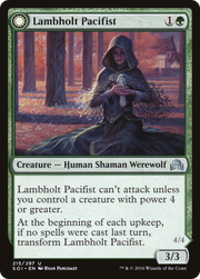 Lambholt Pacifist (SOI-215) [Shadows over Innistrad] MTG Single Wizards of the Coast