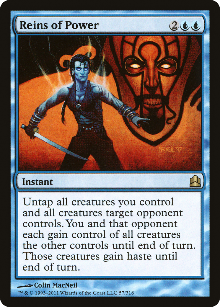 Reins of Power (CMD-057) [Commander 2011] MTG Single Wizards of the Coast