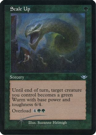 Scale Up (Foil Etched) (MH1-023) [Modern Horizons] Foil MTG Single Modern Horizons