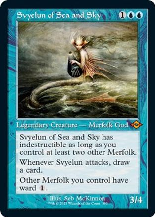 Svyelun of Sea and Sky (Foil Etched) (MH2-393) [Modern Horizons 2] Foil MTG Single Wizards of the Coast