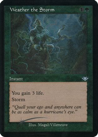 Weather the Storm (Foil Etched) (MH1-024) [Modern Horizons] Foil MTG Single Wizards of the Coast