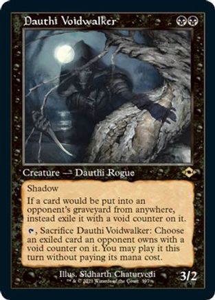 Dauthi Voidwalker (Foil Etched) (MH2-397) [Modern Horizons 2] Foil MTG Single Wizards of the Coast