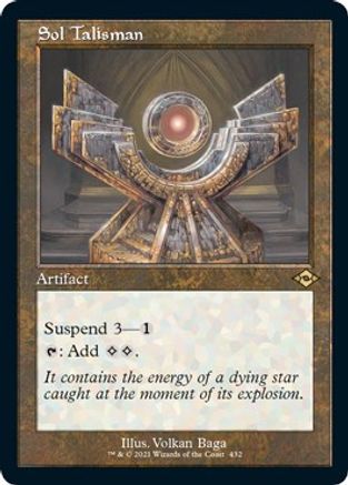 Sol Talisman (Foil Etched) (MH2-432) [Modern Horizons 2] Foil MTG Single Wizards of the Coast