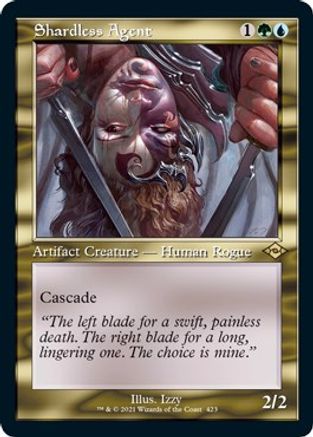 Shardless Agent (Foil Etched) (MH2-423) [Modern Horizons 2] Foil