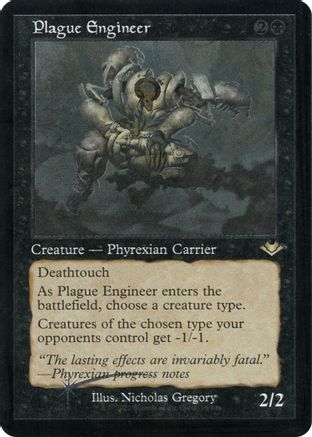 Plague Engineer (Foil Etched) (MH1-014) [Modern Horizons] Foil MTG Single Modern Horizons
