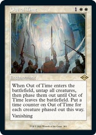 Out of Time (Foil Etched) (MH2-383) [Modern Horizons 2] Foil