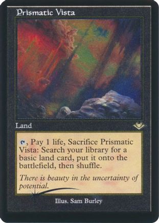 Prismatic Vista (Foil Etched) (MH1-040) [Modern Horizons] Foil MTG Single Modern Horizons