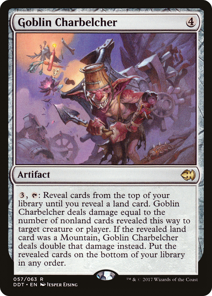 Goblin Charbelcher [Duel Decks: Merfolk vs. Goblins] MTG Single Magic: The Gathering