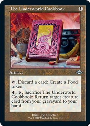 The Underworld Cookbook (Foil Etched) (MH2-434) [Modern Horizons 2] Foil MTG Single Wizards of the Coast