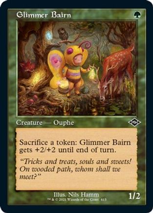 Glimmer Bairn (Foil Etched) (MH2-413) [Modern Horizons 2] Foil MTG Single Wizards of the Coast