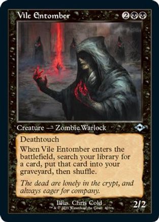 Vile Entomber (Foil Etched) (MH2-403) [Modern Horizons 2] Foil