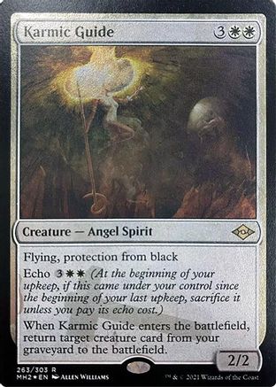 Karmic Guide (Foil Etched) (MH2-263) [Modern Horizons 2] Foil MTG Single Wizards of the Coast